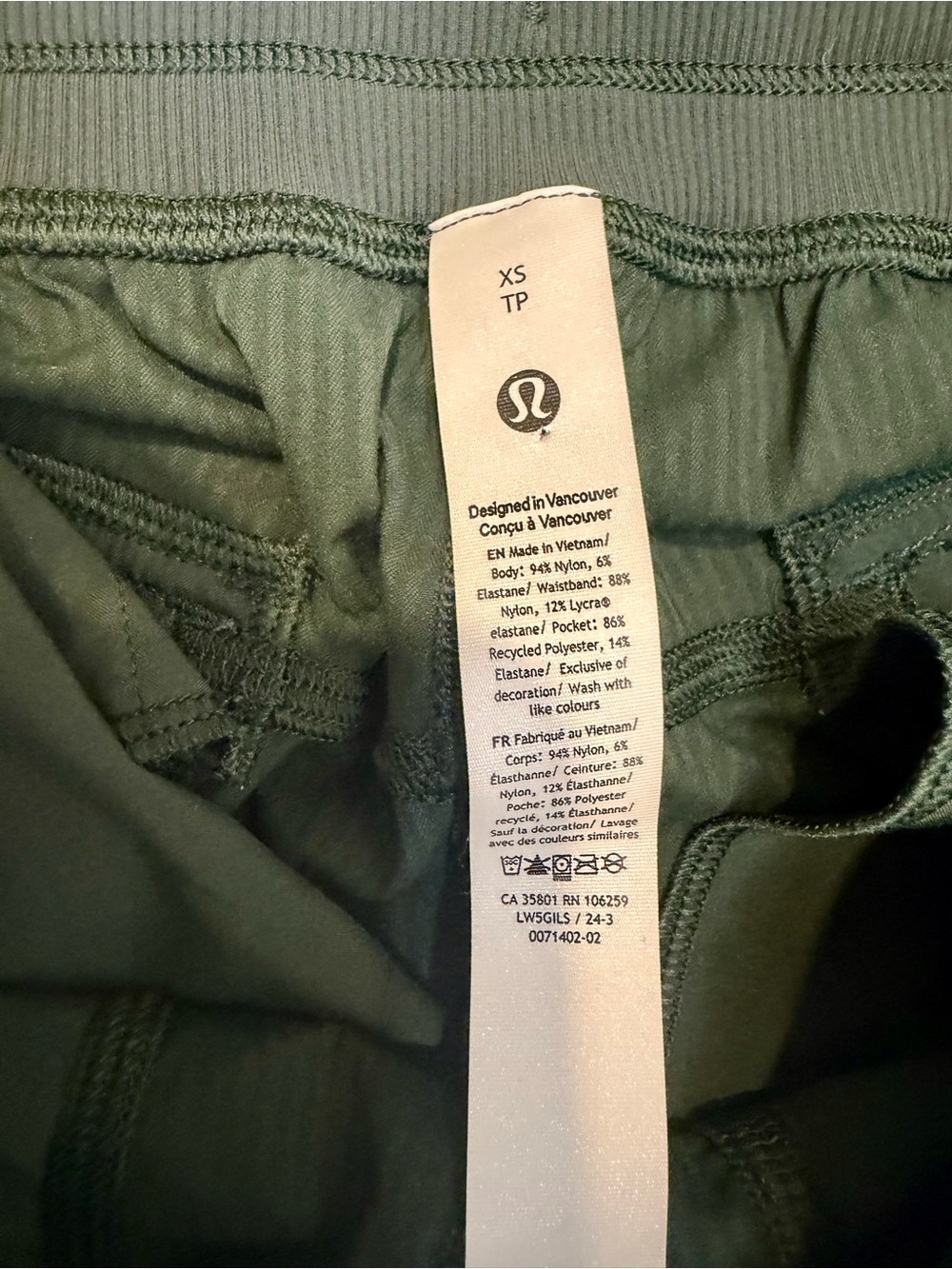 Lululemon Dance Studio Relaxed-Fit Mid-Rise Cargo Pant
Rainforest Green Size XS - Picture 7 of 16